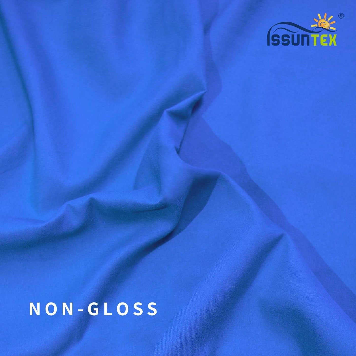 ISSUNTEX 10X24 ft Background Muslin Backdrop, Photo Studio, Collapsible High Density Screen for Video Photography and Television-Blue