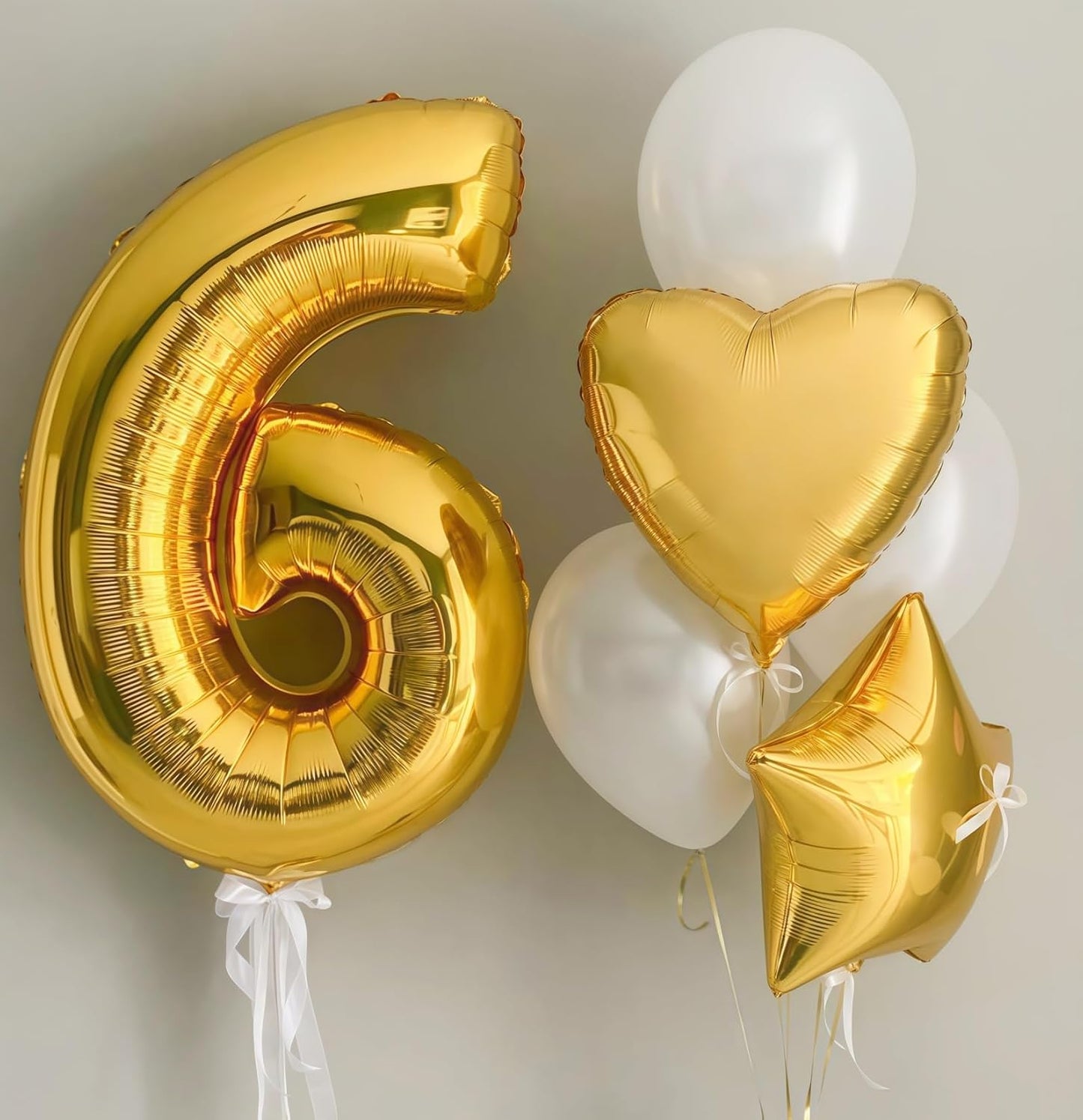 Gold 9 Balloon Number,40 Inch Number 9 Balloon Large Gold 9 Foil Mylar Helium Balloon for Birthday Party Decorations