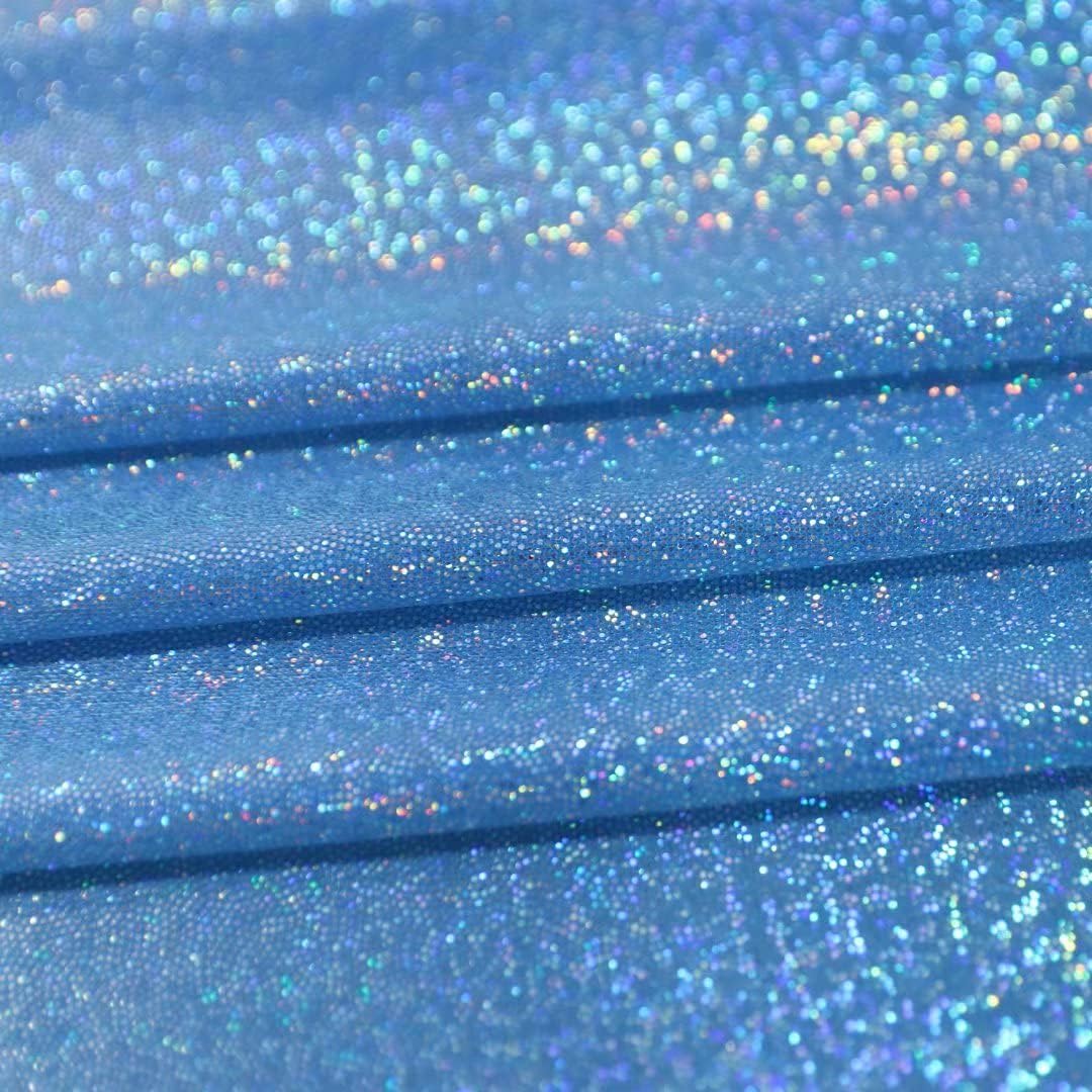 Fitable Sequin Tablecloth for Parties 60x60 Inch - Sparkle Glitter Table Cloth Laser Square Overlay for Wedding Baby Shower Ceremony Birthday Holiday Banquet Decor, Blue