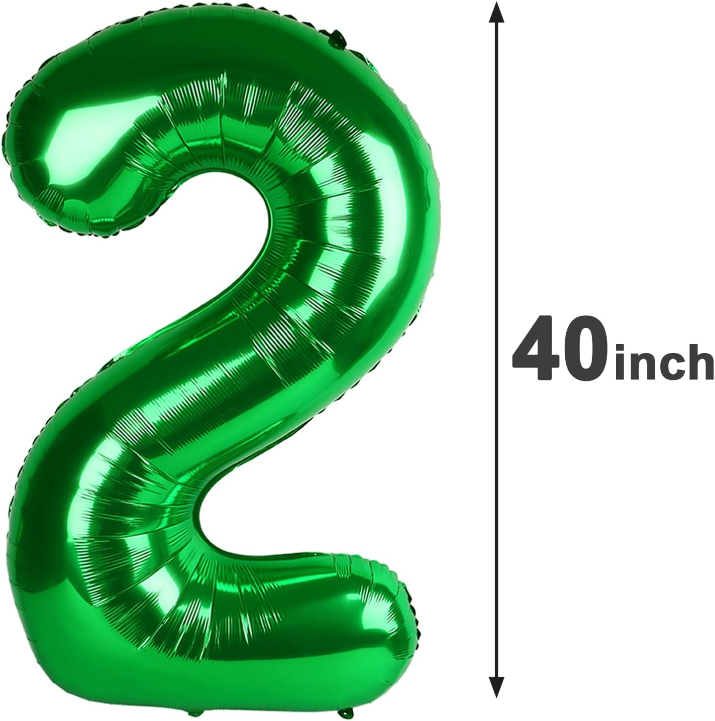 Green Number 21 12 Balloon 40 inch, Number 21 12 Birthday Balloon for Boy Girl, Green Foil 21 for Birthday Party, Anniversary Celebration Number Balloons Decorations