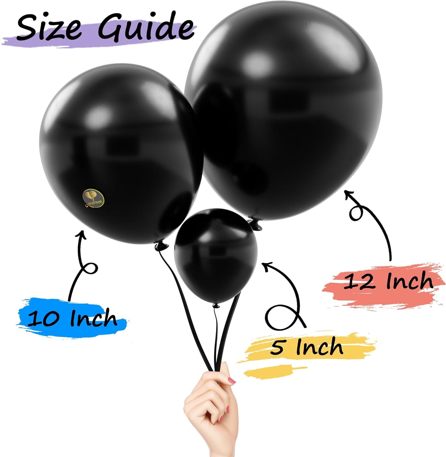 AFTERLOON® Biodegradable Balloons 24 pcs Pastel Lilac 10 Inch, Matte Color Thickened Extra Strong Natural Latex Helium Float, Colorful Bulk Color ballon Globos Para Decoration De Fiestas Kids