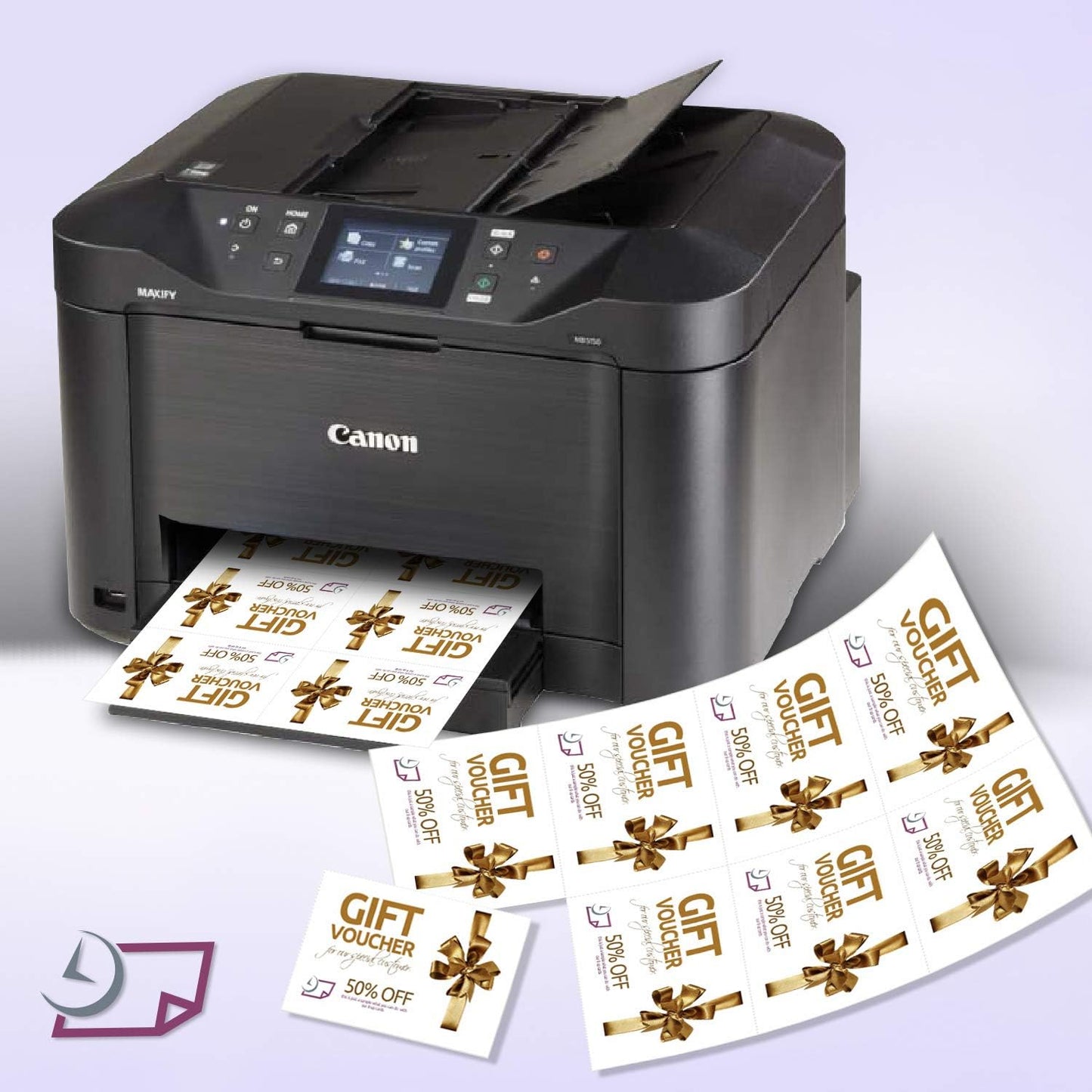 NextDayLabels - Blank Perforated Printable Cardstock, 8 Cards per Sheet, 100# tag - for laser and inkjet printer, 4-1/4" x 2-3/4" Each Card - 800 Cards - Made in the USA