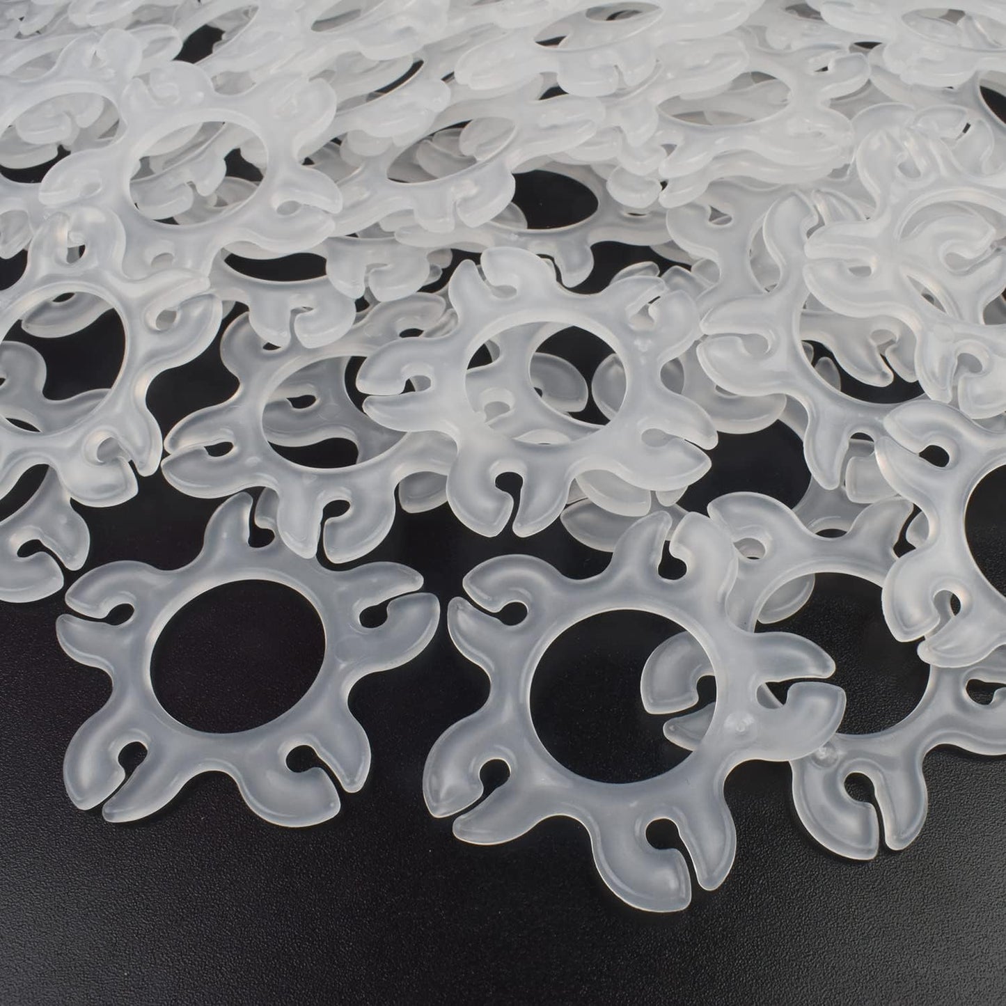 100PCS Balloon Arch Clips, Reusable Balloon Clips for Balloon Arch, Plastic Balloon Supplies for Stand, Balloon Garland Clips for Party Wedding Baby Shower Decorations