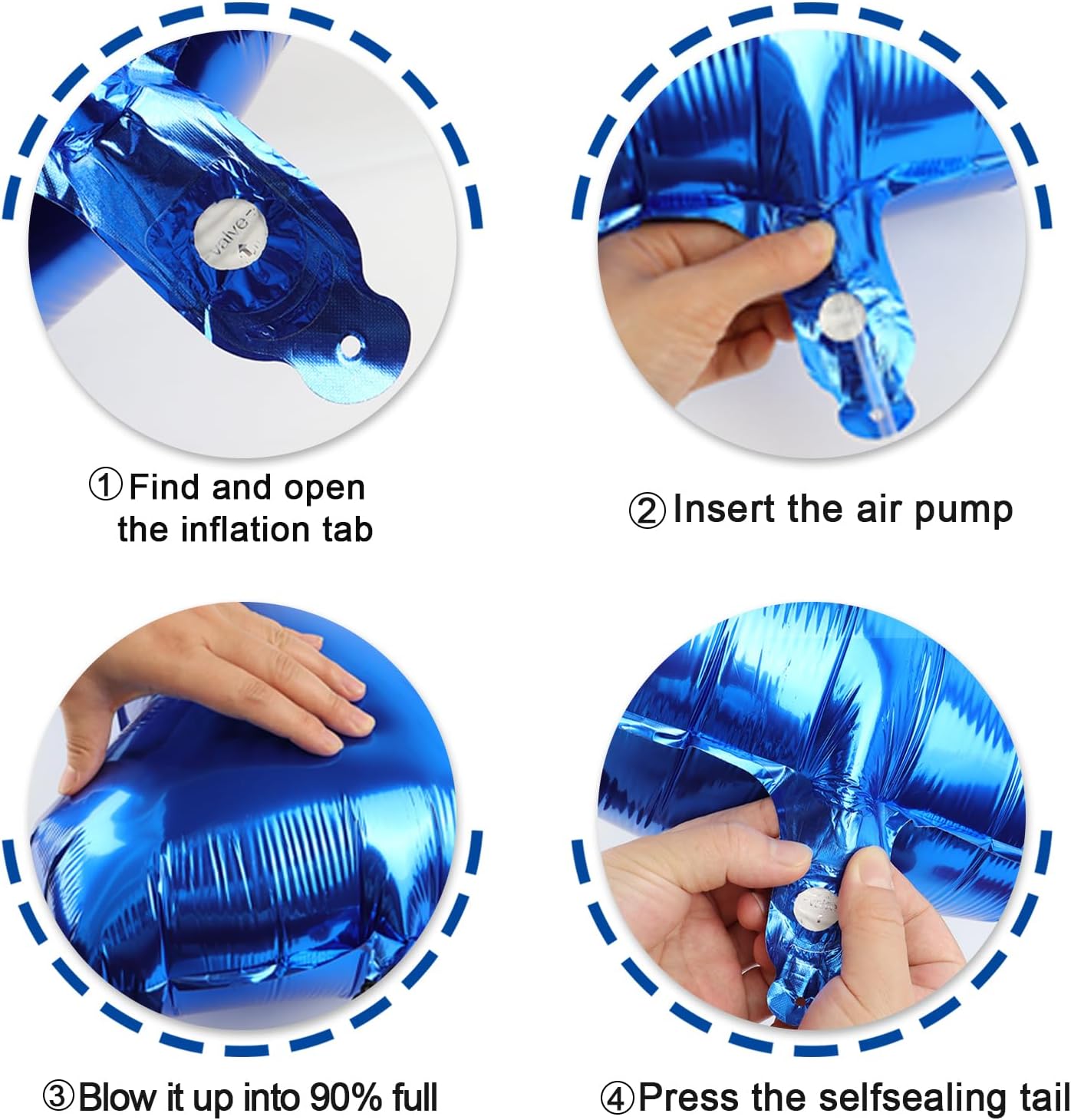 Navy Blue Jumbo Number 20 Balloon 40 Inch, Boy Girl 20 Birthday Supplies, Foil Helium 20 Birthday Giant Balloon, Mylar Blue Number Balloons Anniversary Decorations