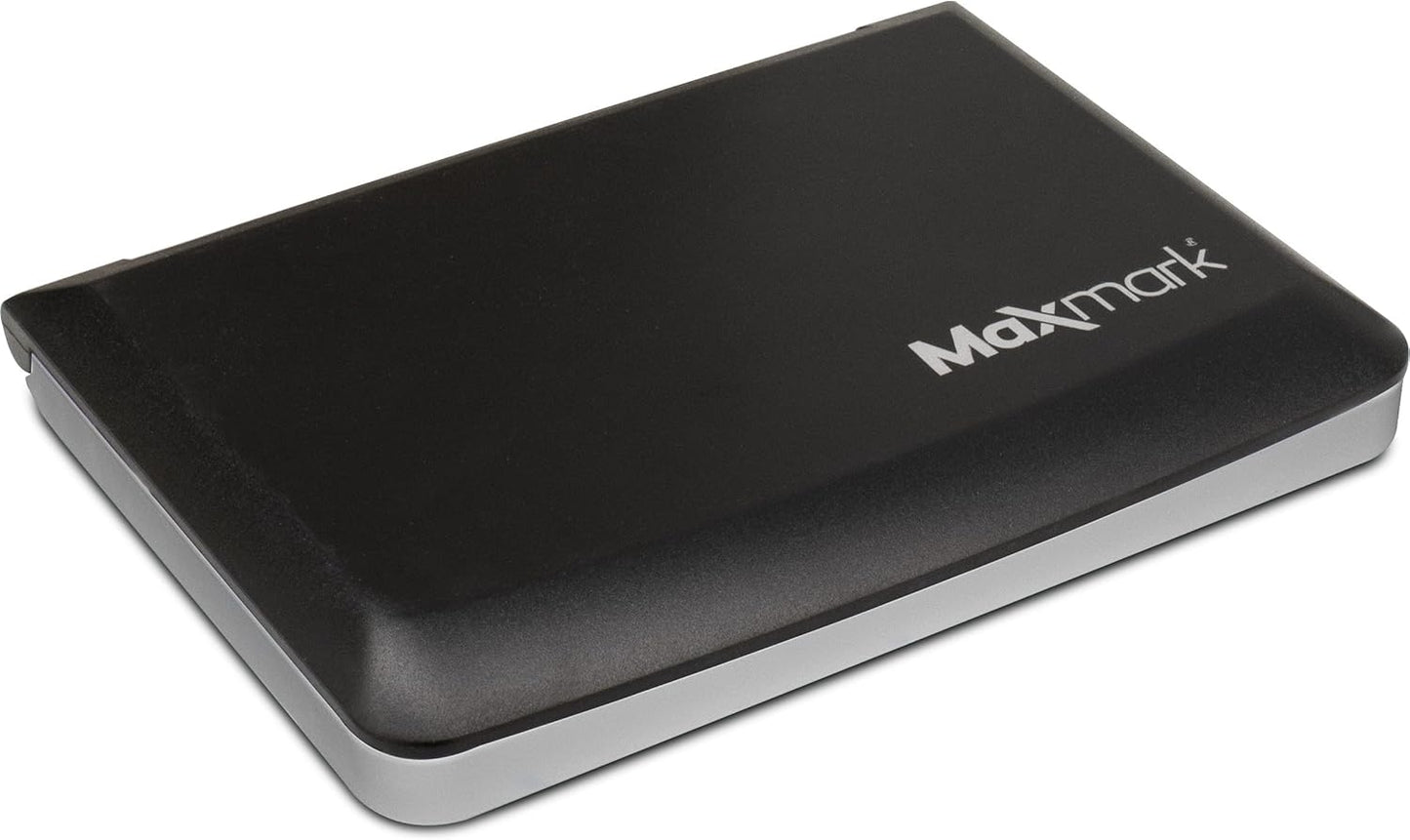 MaxMark Large Light Blue Stamp Pad - 2-3/4" by 4-1/4" - Premium Quality Felt Pad