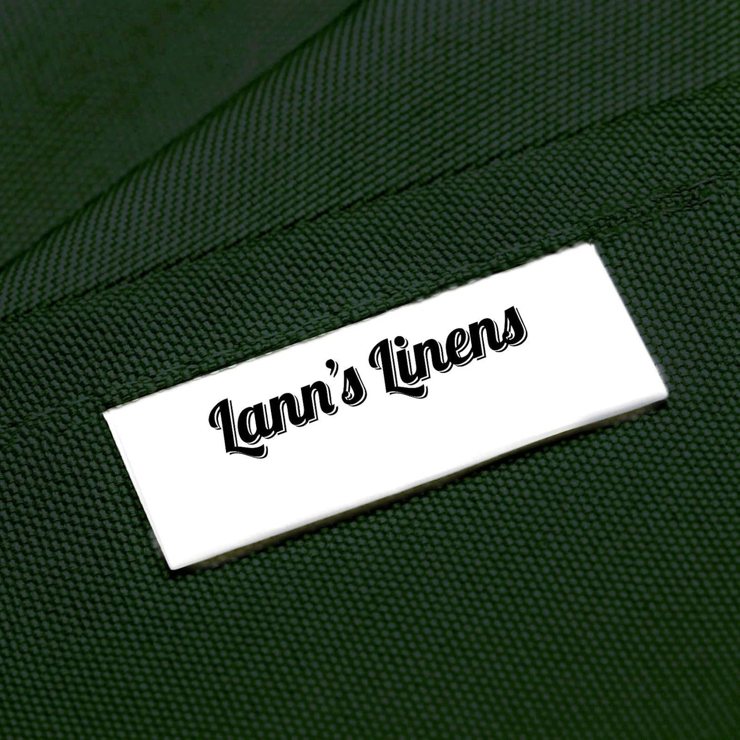 Lann's Linens - 10 Premium 90" Round Tablecloths for Wedding/Banquet/Restaurant - Polyester Fabric Table Cloths - Hunter Green