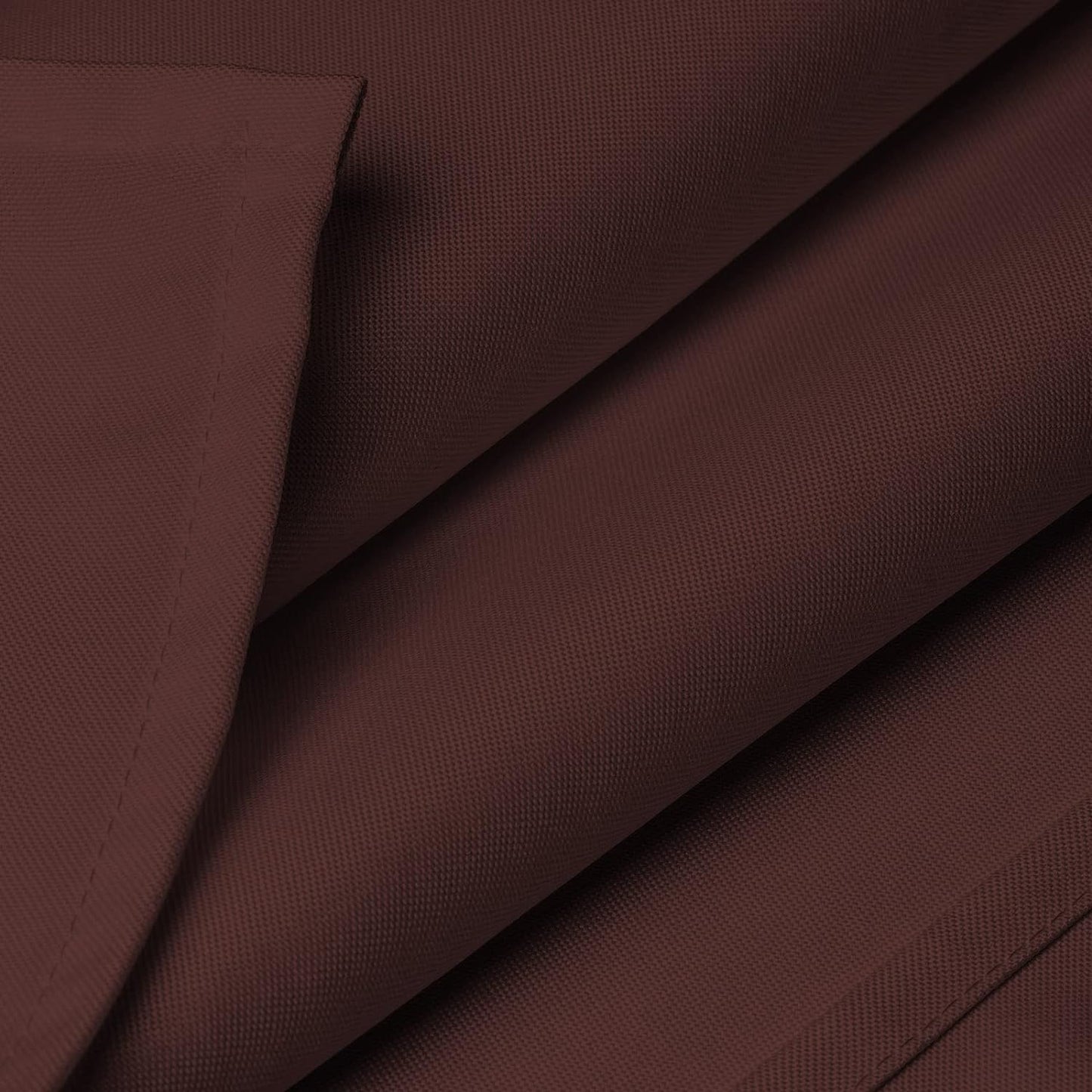 Lann's Linens - 10 Premium 70" Square Tablecloths for Wedding/Banquet/Restaurant - Polyester Fabric Table Cloth - Chocolate Brown
