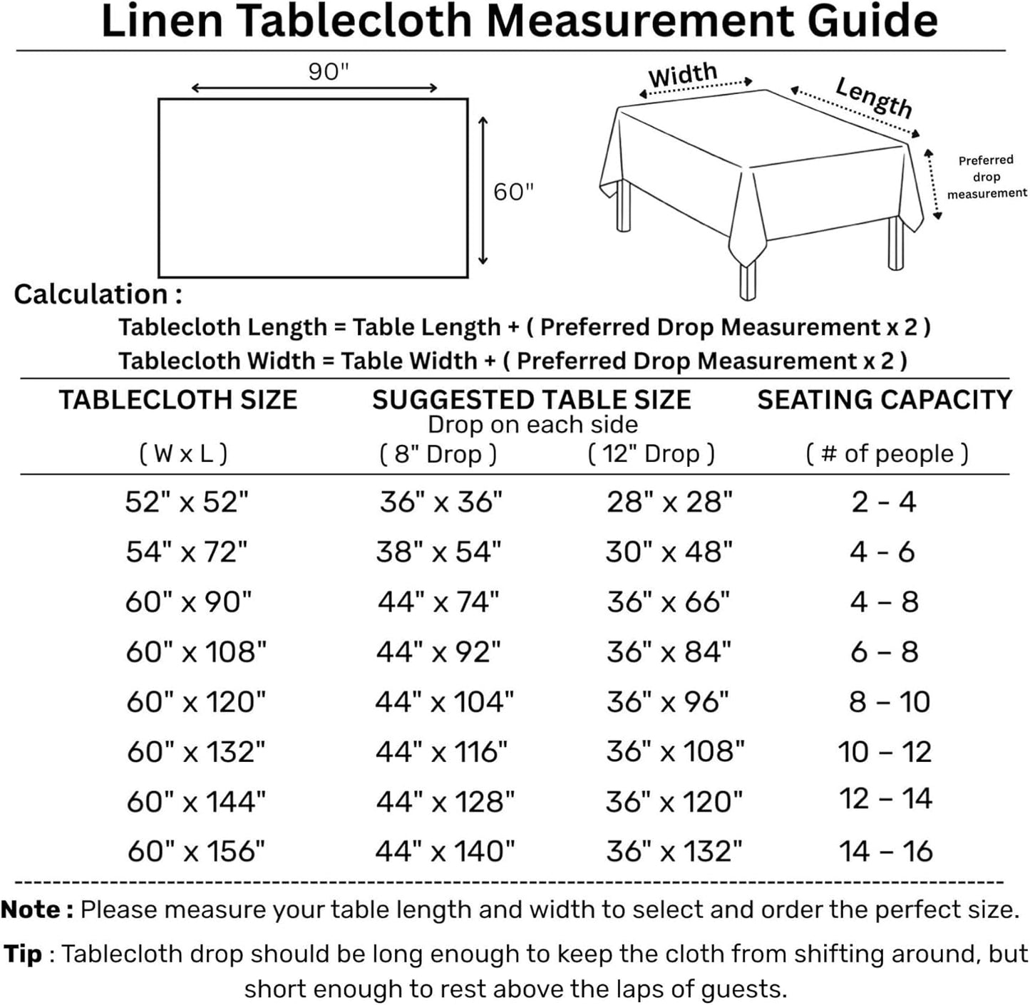 Solino Home Linen Red Tablecloth 60 x 84 Inch - 100% Pure Linen Rectangular Tablecloth - Machine Washable Table Cloth for Christmas, Holiday - Fete