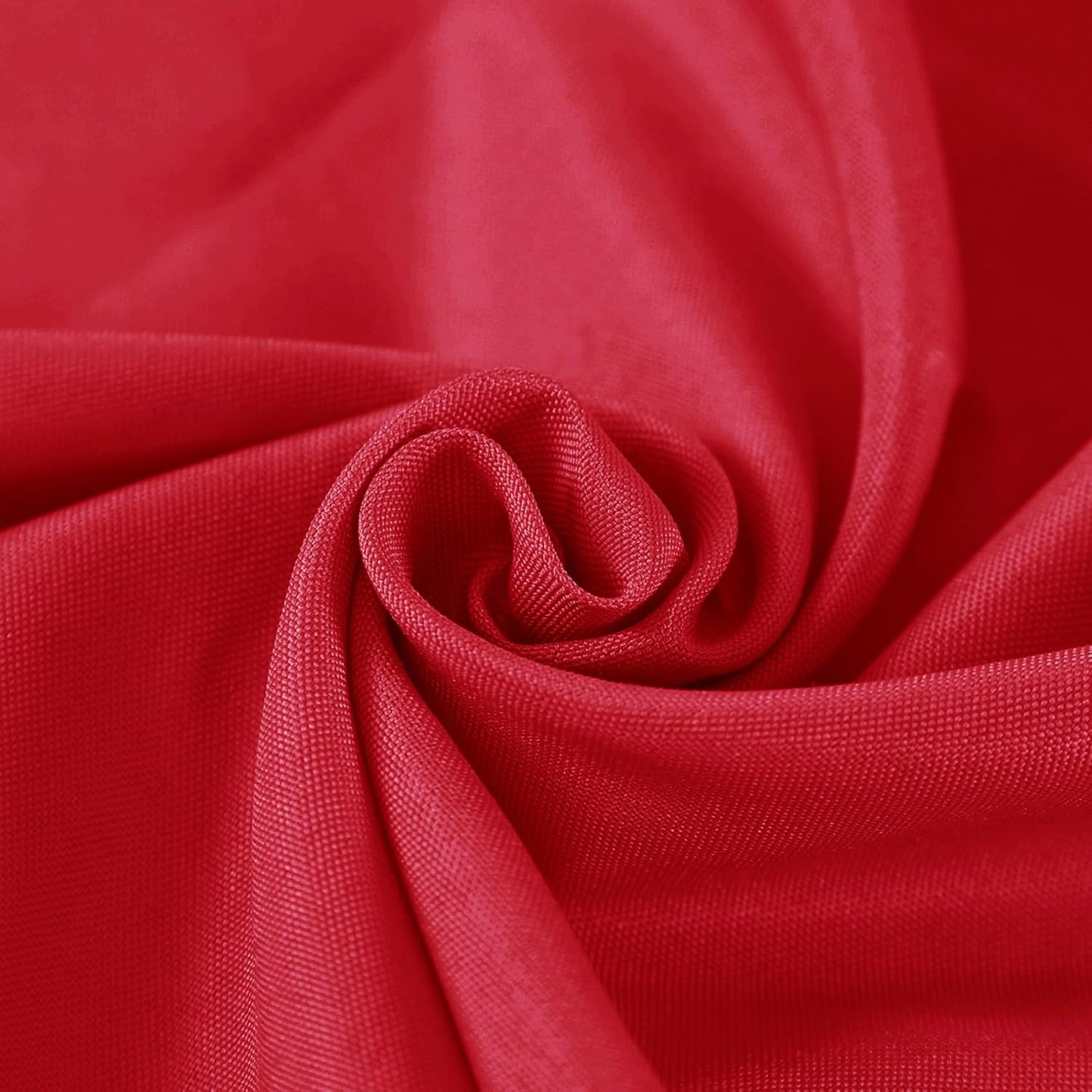 Fokitut 6 Pack Round Tablecloth, 70 Inch, Stain Resistant and Wrinkle Polyester Table Cloth, Fabric Table Cover for Kitchen Dining, Wedding, Party, Holiday Dinner-Red