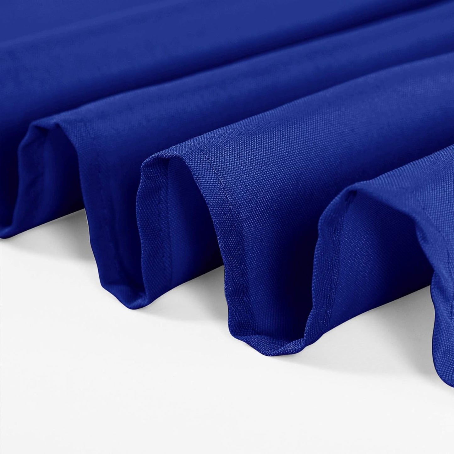 70 inch Round Tablecloth Washable Polyester Table Cloth Decorative Table Cover for Wedding Party Dining Banquet（70 inch,Roya Blue）