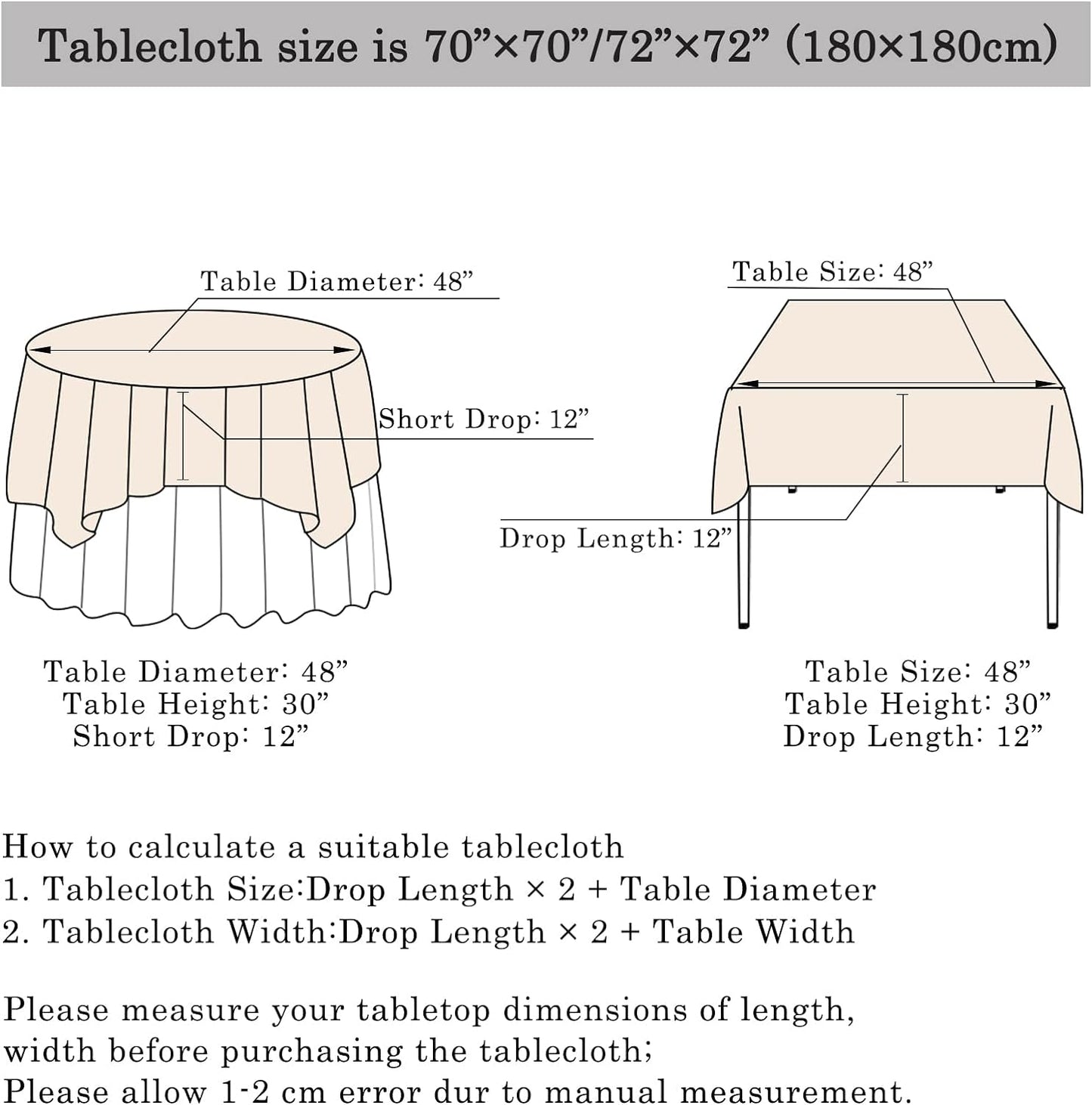 ShinyBeauty Sequin Tablecloth Burgundy 72x72-Inch Square Tablecloth Sequin Table Cover Glitter Table Cloth 6ft for Parties Maroon Sparkly Linens for Wedding Bridal Shower Birthday Party