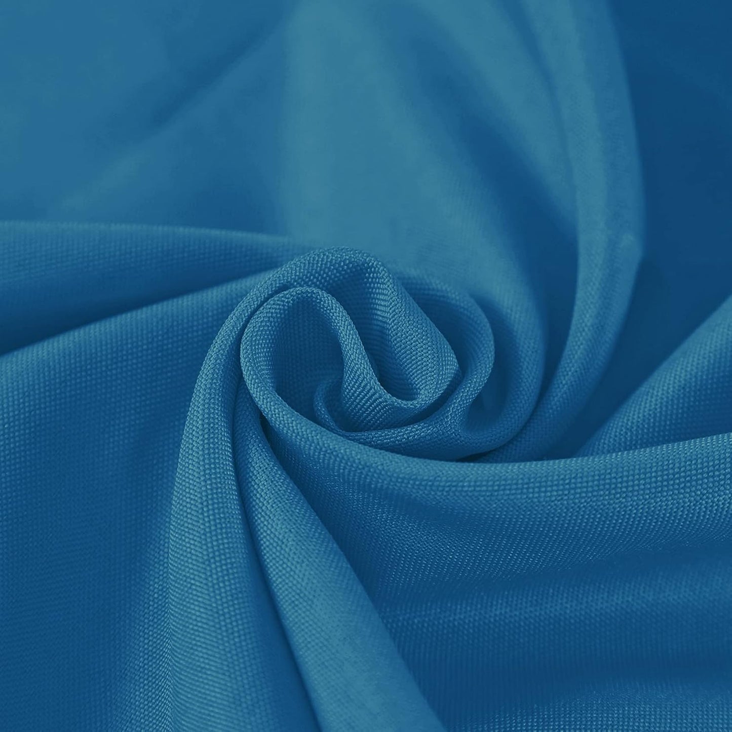 Rectangle Tablecloth 90x156 inch Washable Polyester Fabric Table Cloth for Wedding Party Dining Banquet Decoration（90x156, Mediterranean Blue）