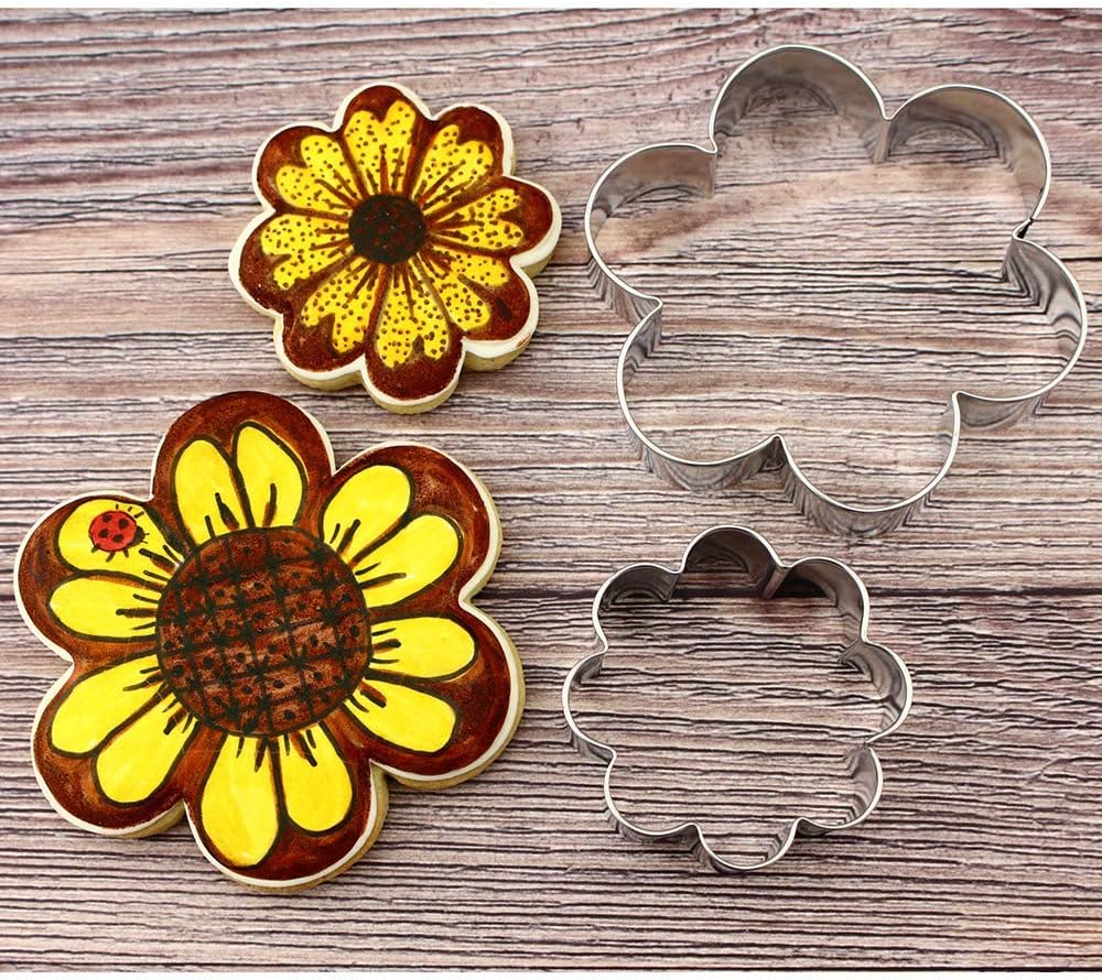 Ann Clark Cookie Cutters Scalloped Edge Flower Cookie Cutter 3.75" Made in USA