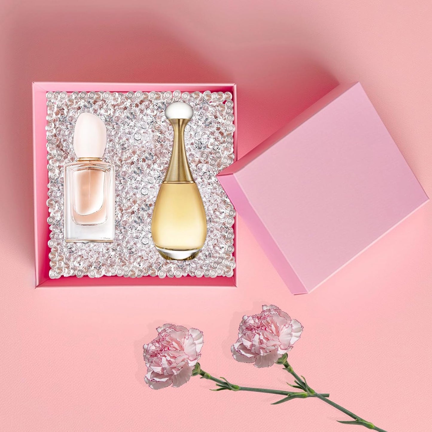 10000Pcs Crystal Acrylic Diamond Fake Gems Vase Filler, 4.5mm Faux Diamonds for Table Scatter Wedding Party, Bridal Shower, Birthday Decoration, Grey