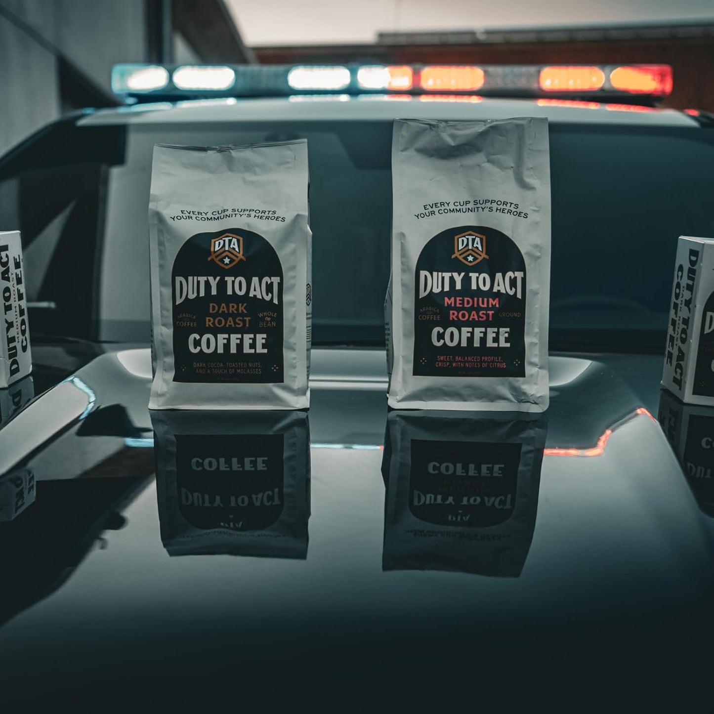 Duty to Act Medium Roast Whole Bean Coffee, 2 lbs (Pack of 5)