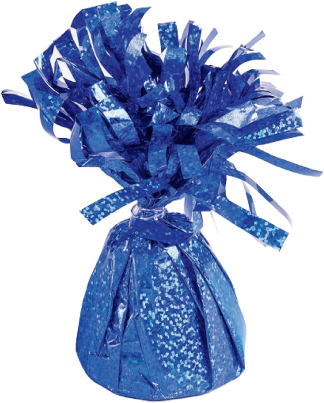 PMU Kisses Balloon Weights - Decorative Balloon Weight for Christmas, Thanksgiving, Birthday, Party Favors, Wedding & Baby Shower - 6oz. Royal Blue, Pkg/1