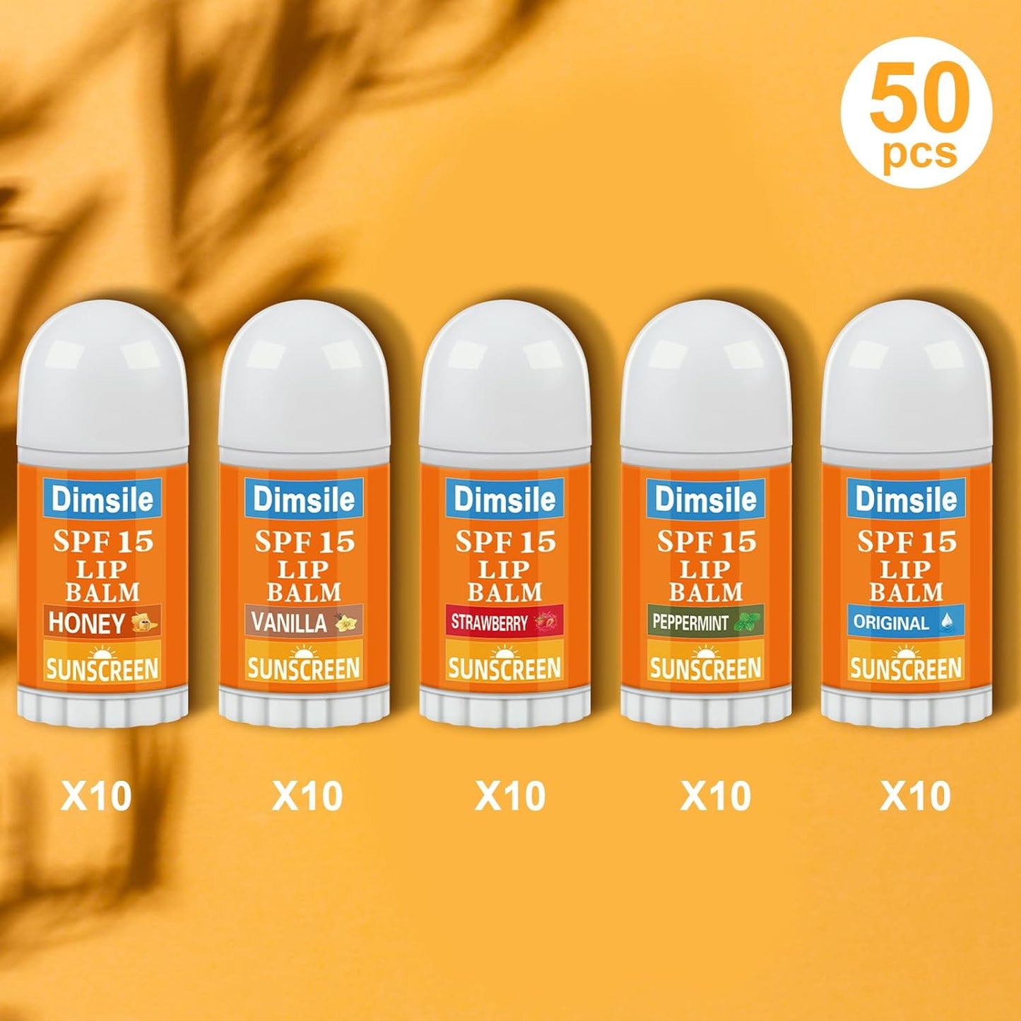 25 Pcs Mini Sunscreen Lip Balms Bulk Spf 15 Lip Balms Sticks with Sunscreen Teacher Nurse Volunteer Employee Appreciation Gifts Bulk Staff Team End of Year Coworkers Gifts for Women Men
