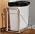 Pull Out Trash Can Under Cabinet w/ Soft-Close, Stainless Handle, Chrome - Image 7