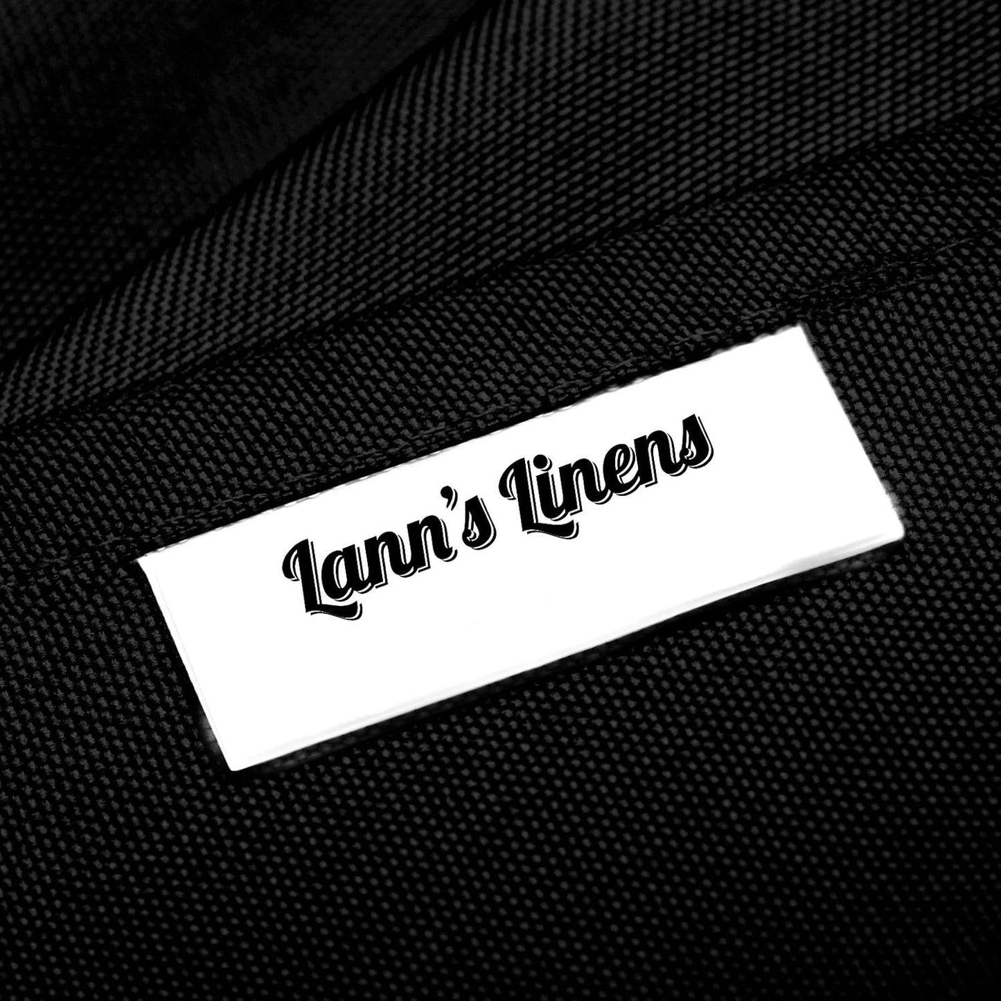 Lann's Linens - 10 Premium 70" x 120" Tablecloths for Wedding/Banquet/Restaurant - Rectangular Polyester Fabric Table Cloth - Black