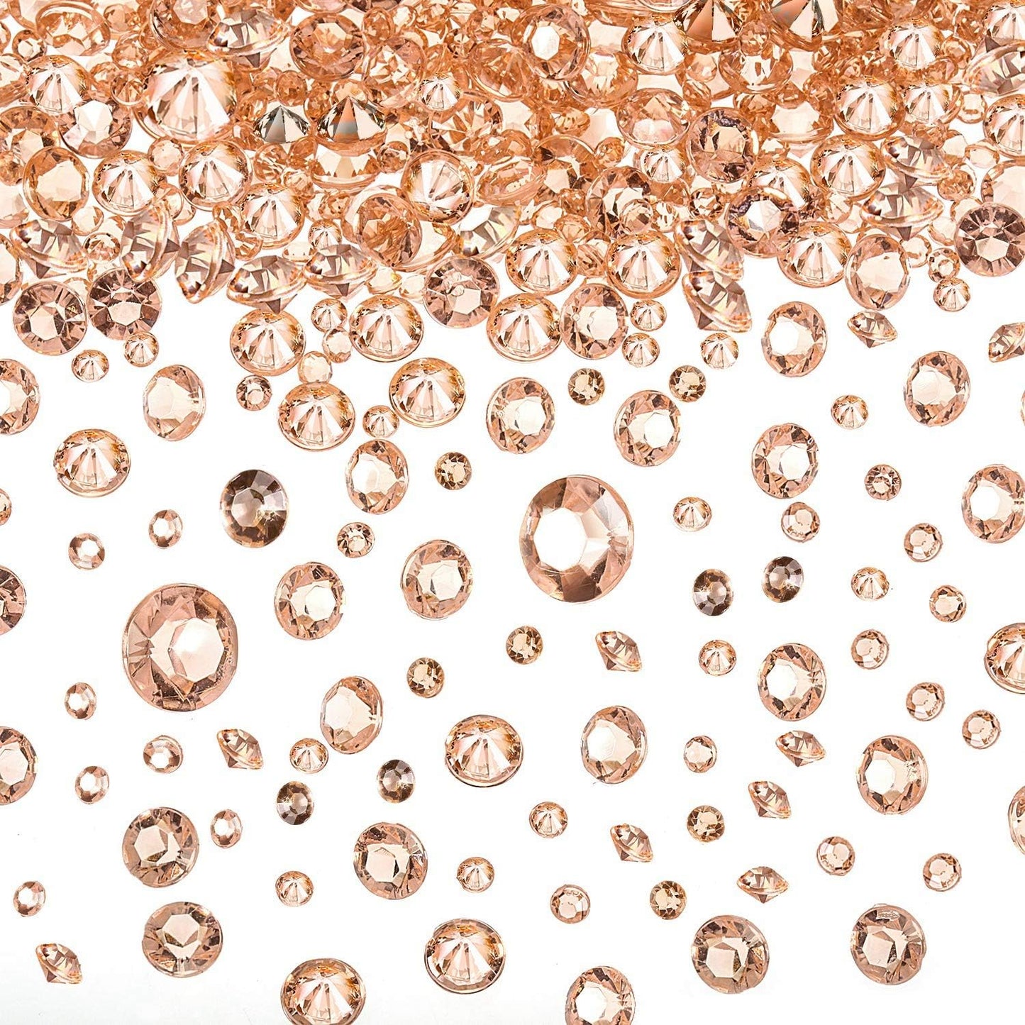 10000 Clear Wedding Table Scatter Crystals Acrylic Diamonds Rhinestones for Table Centerpiece Decorations Bridal Shower Decorations Vase Beads