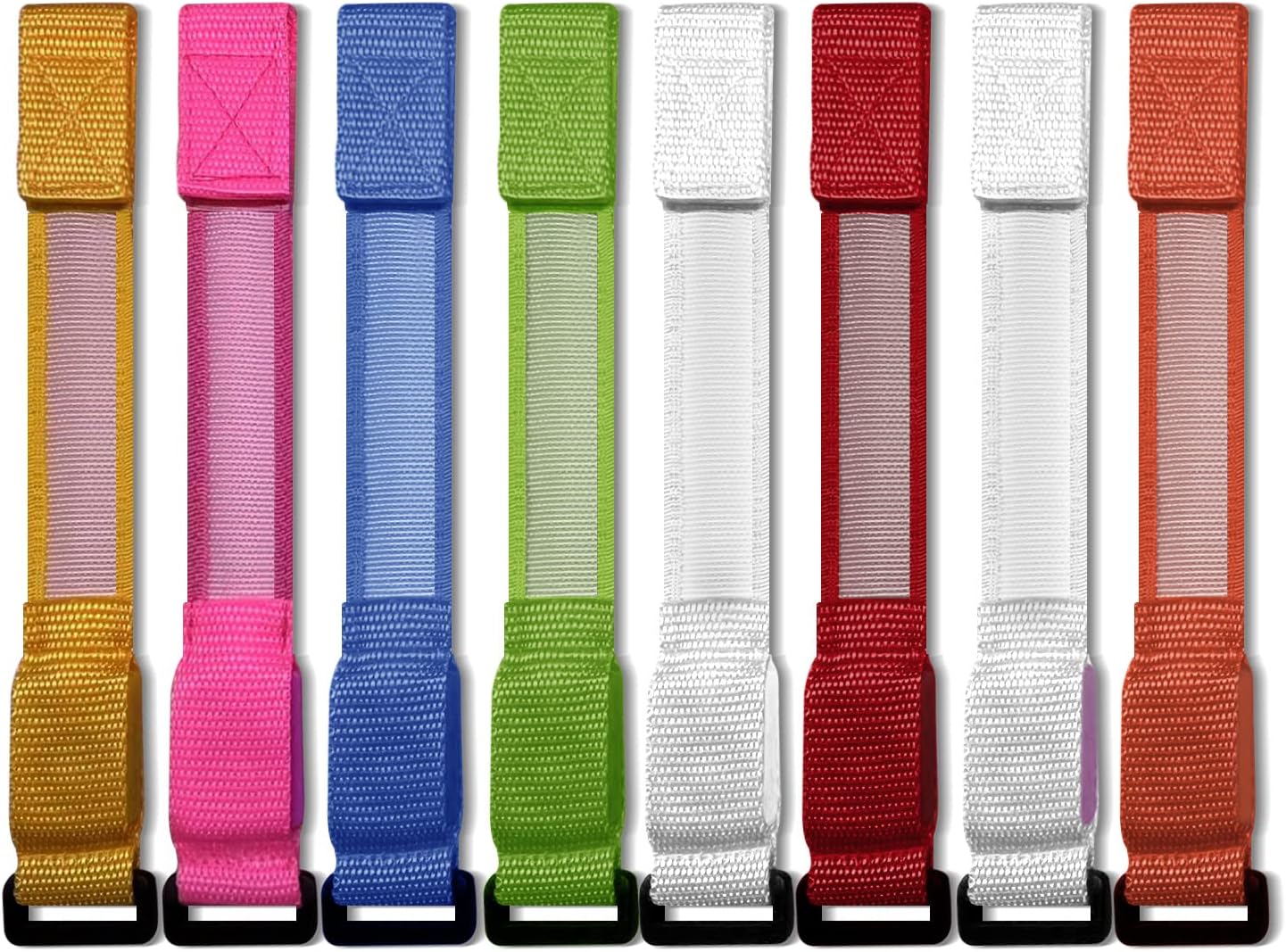 M.best 32pcs LED Light Up Bracelets Glow Flashing Wristbands Glow in The Dark Party Supplies for Wedding, Raves, Concert, Camping,Sporting Events, Party