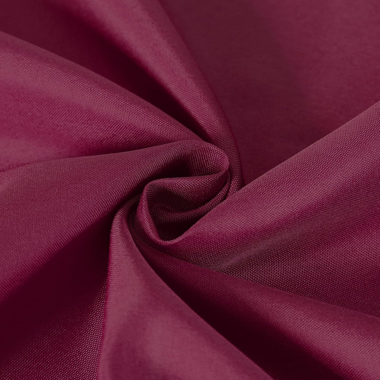 Cupuamon Square Tablecloth 90x90 inch Washable Polyester Fabric Table Cloth for Wedding Party Dining Banquet Decoration（90x90,Burgundy）