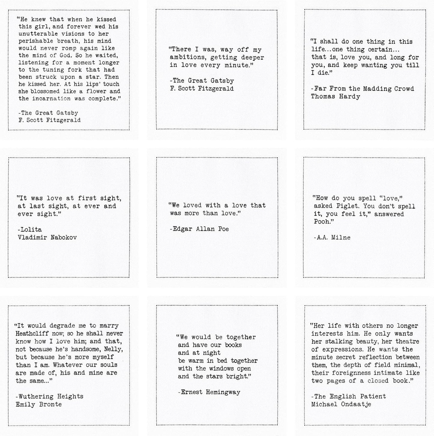 Five Star Napkins Love Quotes, White Cotton Cocktail Napkins, Beverage Napkins, Bar Napkins, Cloth Napkins, Party Napkins, Events, Holidays, Weddings, Birthdays, Disposable, 4.5" x 4.5"- (50x)