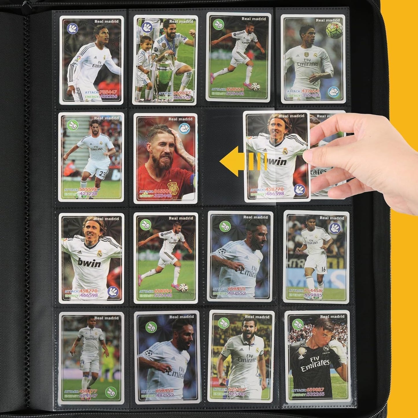 Premium Ringless Trading Card Binder - 1024 Capacity, 16 Side-Loading Pockets per Page, Archival Quality Protection & Anti-Slip Spine for TCG, MTG, Sports Cards (Emerald)