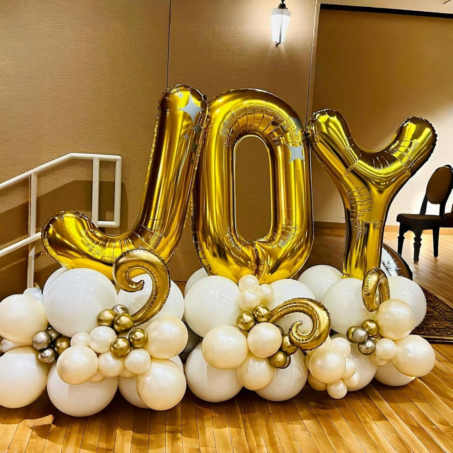40 Inch Gold Alphabet Balloons, Large Mylar Self-Inflating Custom Letter Q Decor for Men Women Birthday Party Decorations Supplies