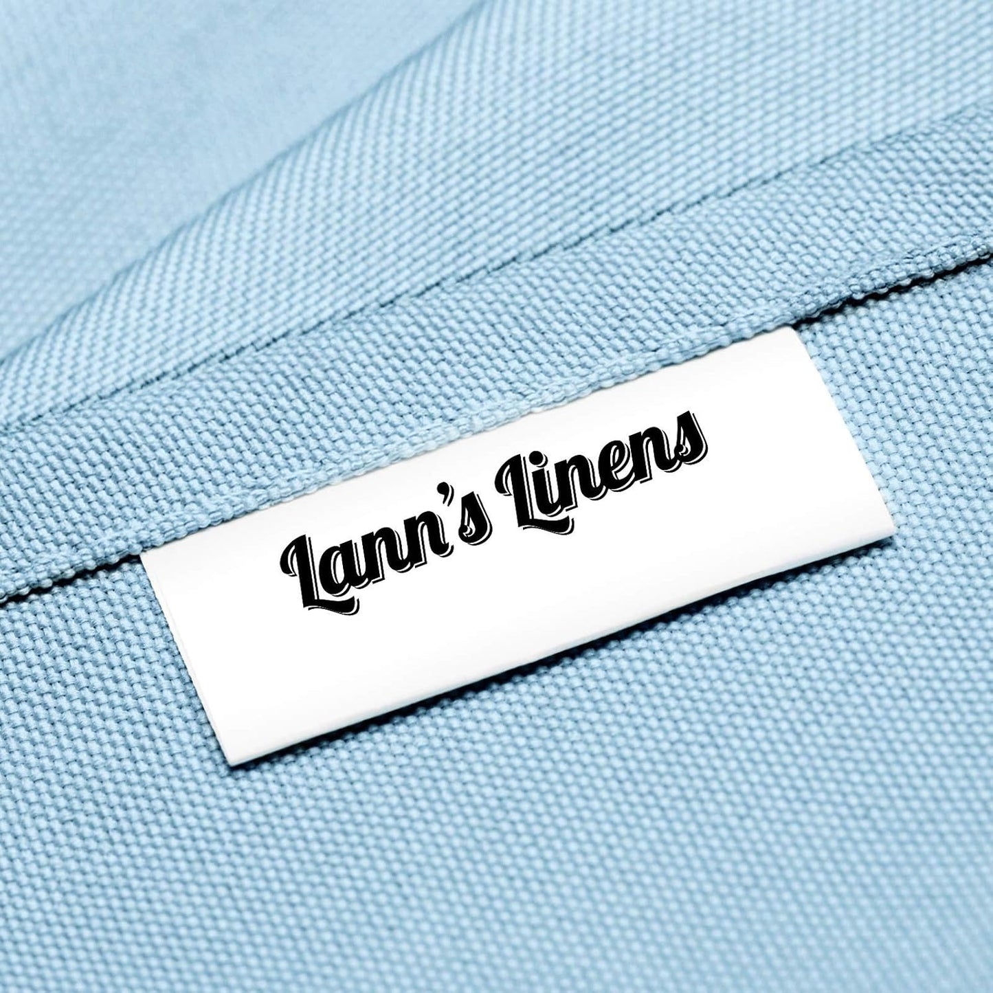 Lann's Linens - 10 Premium 90" x 132" Tablecloths for Wedding/Banquet/Restaurant - Rectangular Polyester Fabric Table Cloths - Baby Blue