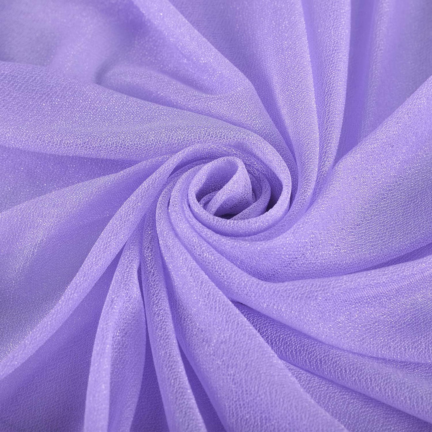 Wedding Arch Draping Fabric Lavender Purple Sheer Wedding Arch Drapes for Ceremony Bridal Party Romantic Wedding Decor 19Ft Length x 28" Width 1Panel