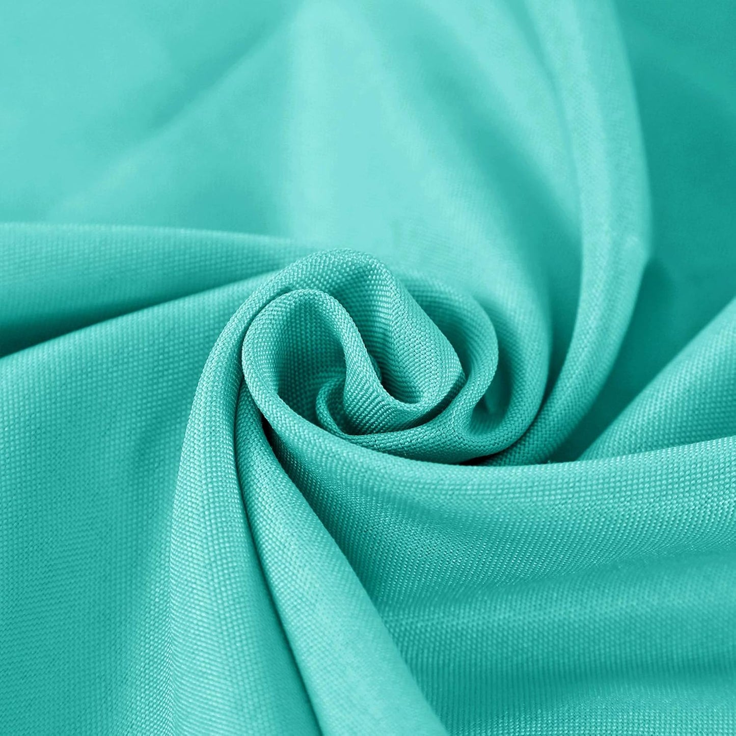 Rectangle Tablecloth 90x156 inch Washable Polyester Fabric Table Cloth for Wedding Party Dining Banquet Decoration（90x156, Turquoise）