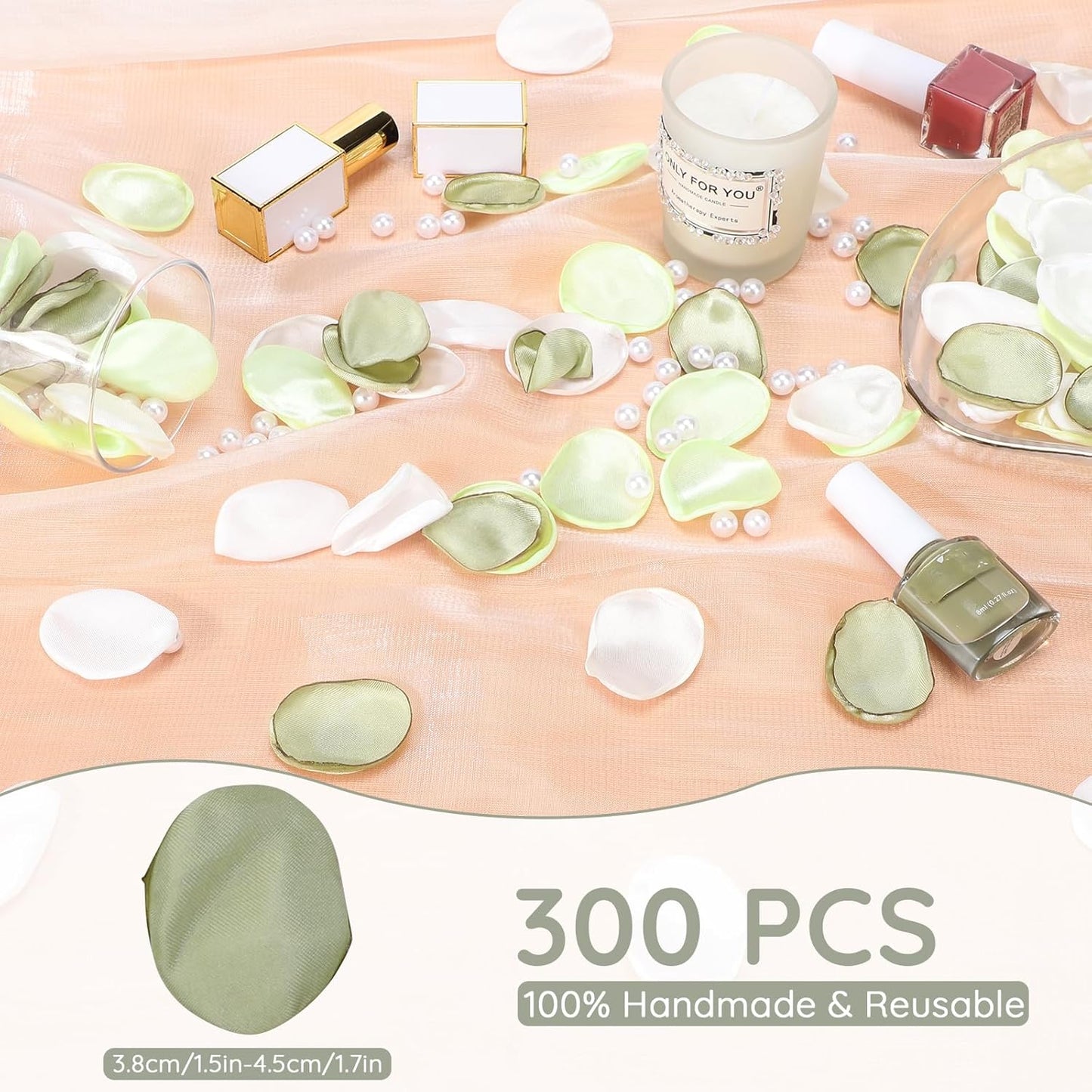 SUREAM Rose Petals for Decoration, Scatter Petals for Wedding Aisle Scatter, Flower Petals Decrations for Dinner Table Centerpieces Flower Girl Basket Birthday Party Romantic Night Home Decor