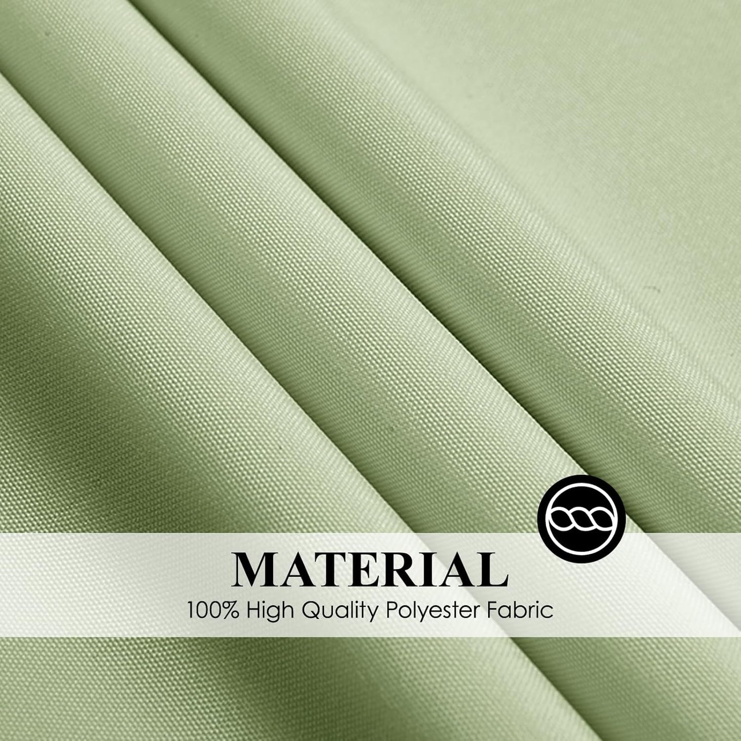 Round Tablecloth 120 Inch 6 Pack Sage Green Tablecloths Washable Decorative Linen Polyester Table Clothes Cover for Dining Table Banquets Buffet Parties and Wedding