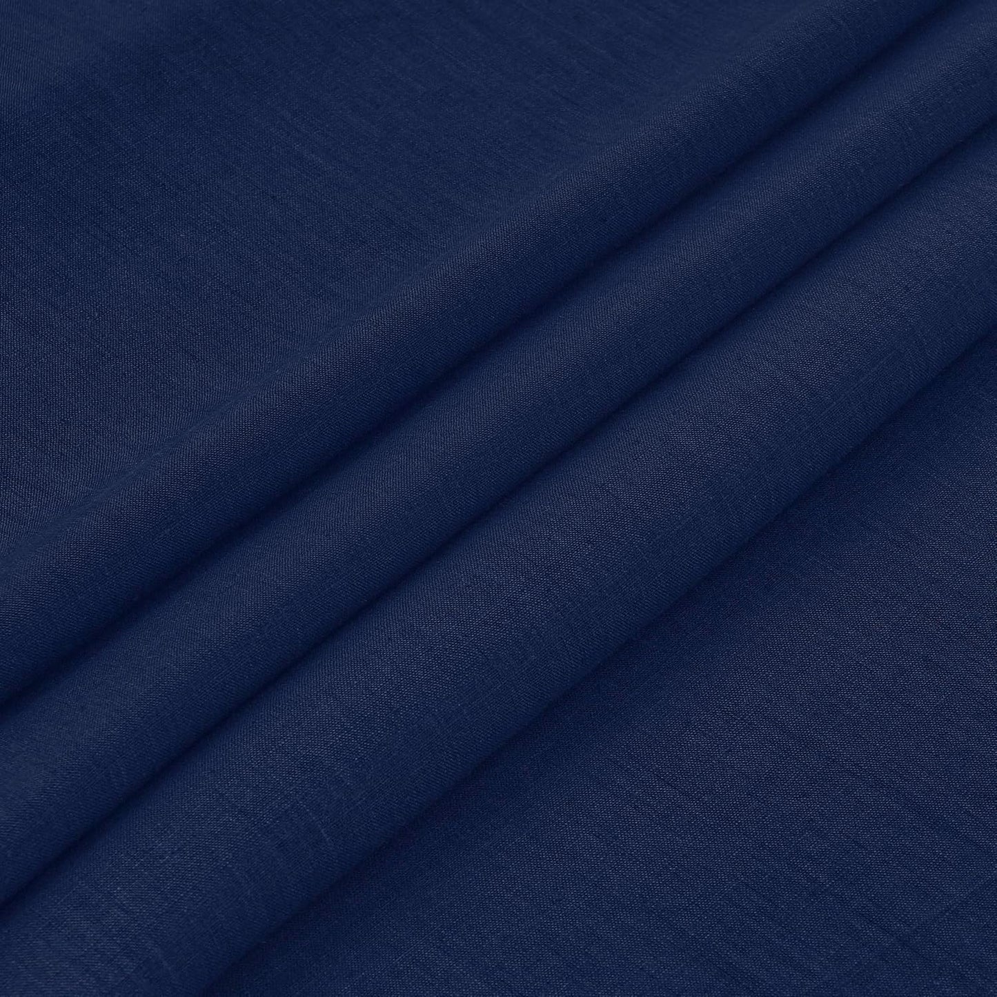 D'Moksha Homes Navy Blue Linen Tablecloth 54 x 72 Inch - 100% Pure Linen Tablecloth for Rectangle Tables - Machine Washable Table Cloth for Fall, Autumn and Halloween