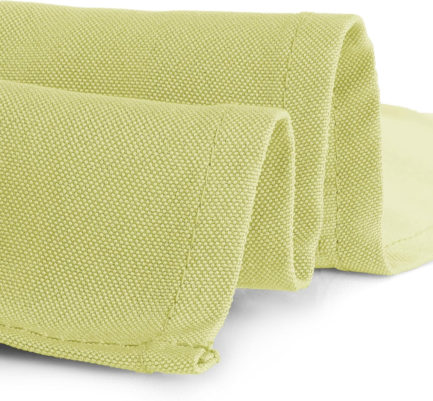 Gee Di Moda Square Tablecloth - 85 x 85 Inch Yellow Table Cloth for Large Square or Round Tables - Heavy Duty Washable Fabric - for Buffet Table, Holiday Party, Dinner, Wedding & Baby Shower