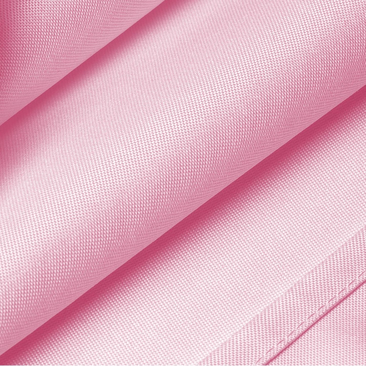 Lann's Linens - 10 Premium 120" Round Tablecloths for Wedding/Banquet/Restaurant - Polyester Fabric Table Cloths - Pink