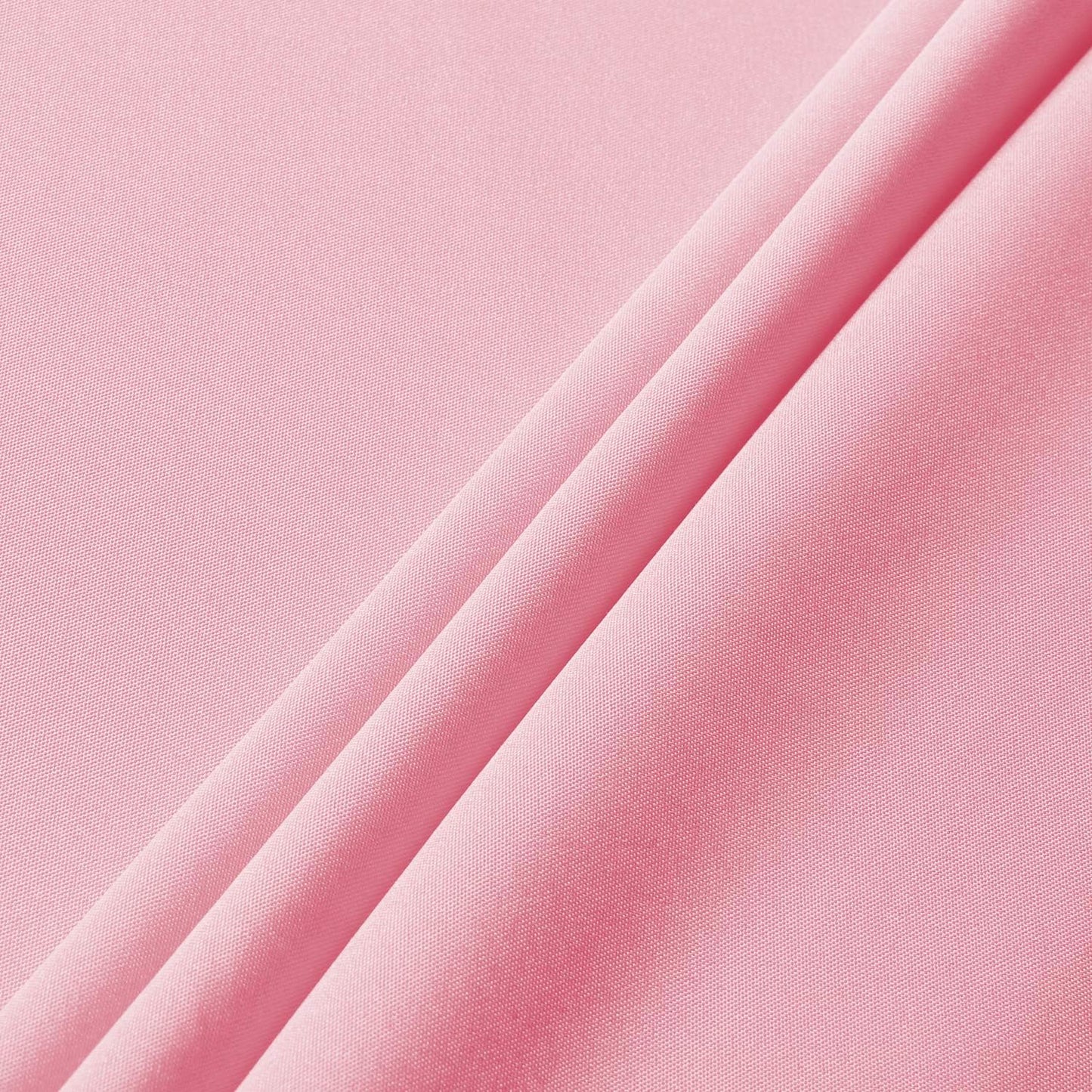 sancua Round Tablecloth - 120 Inch - Water Resistant Spill Proof Washable Polyester Table Cloth Decorative Fabric Table Cover for Dining Tables, Buffet Parties and Camping, Pink