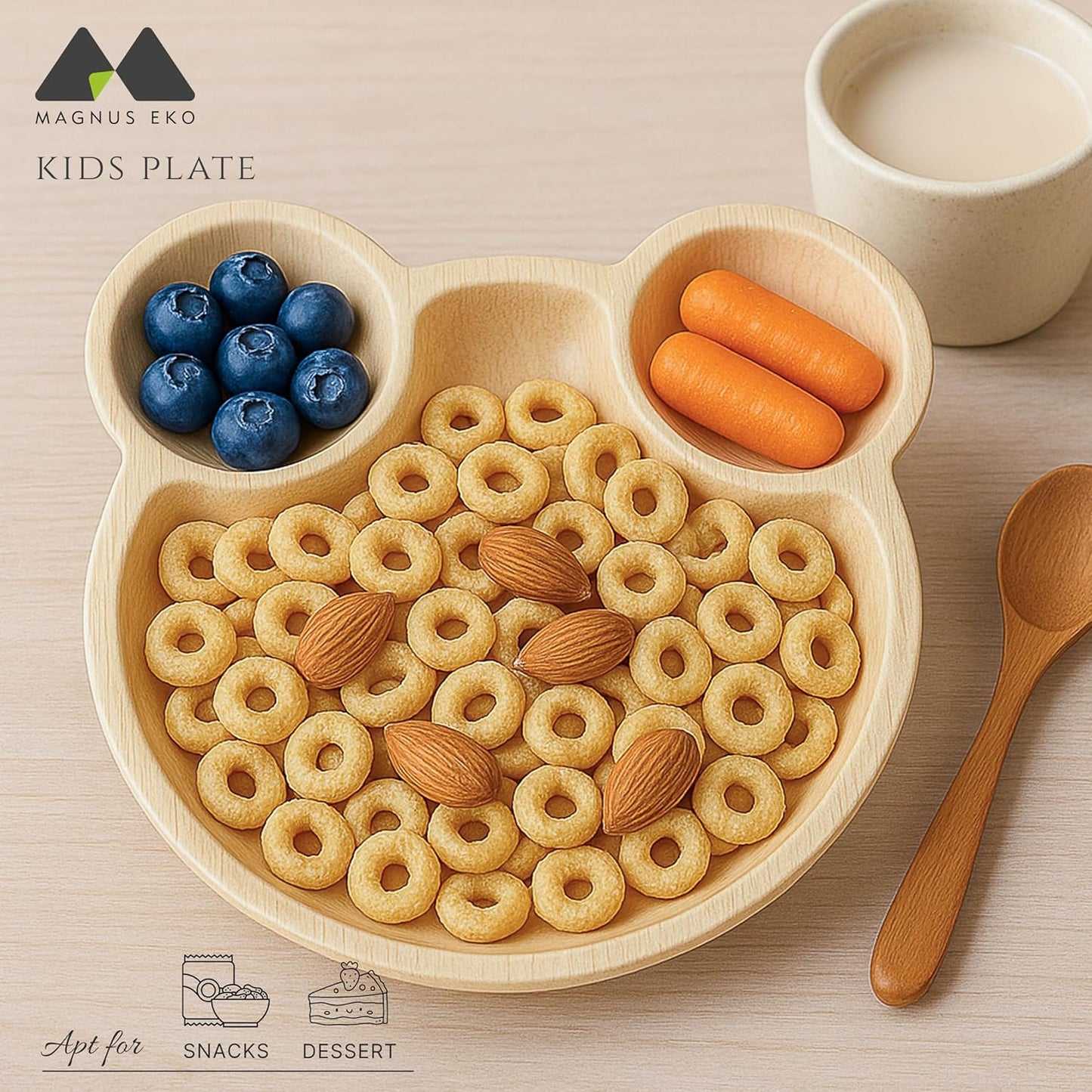 magnus Plates - 25,50,100,200 (Kids Party Plate (25 Plates))