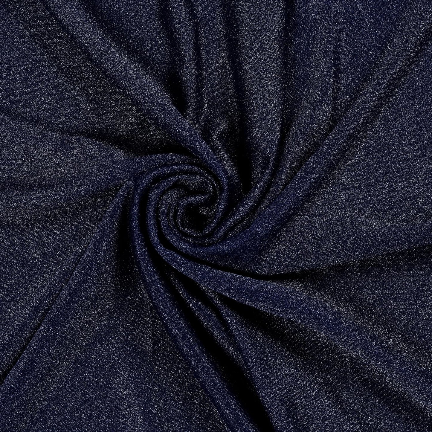 VDS Pack of 2 Panel (30 Inch X 30 Feet) Wedding Arch Draping Fabric Sheer Chiffon Fabric Drapery for Wedding Ceremony Reception Swag Backdrop Canopy Chuppah ARBO Altars Decoration (Navy Blue)