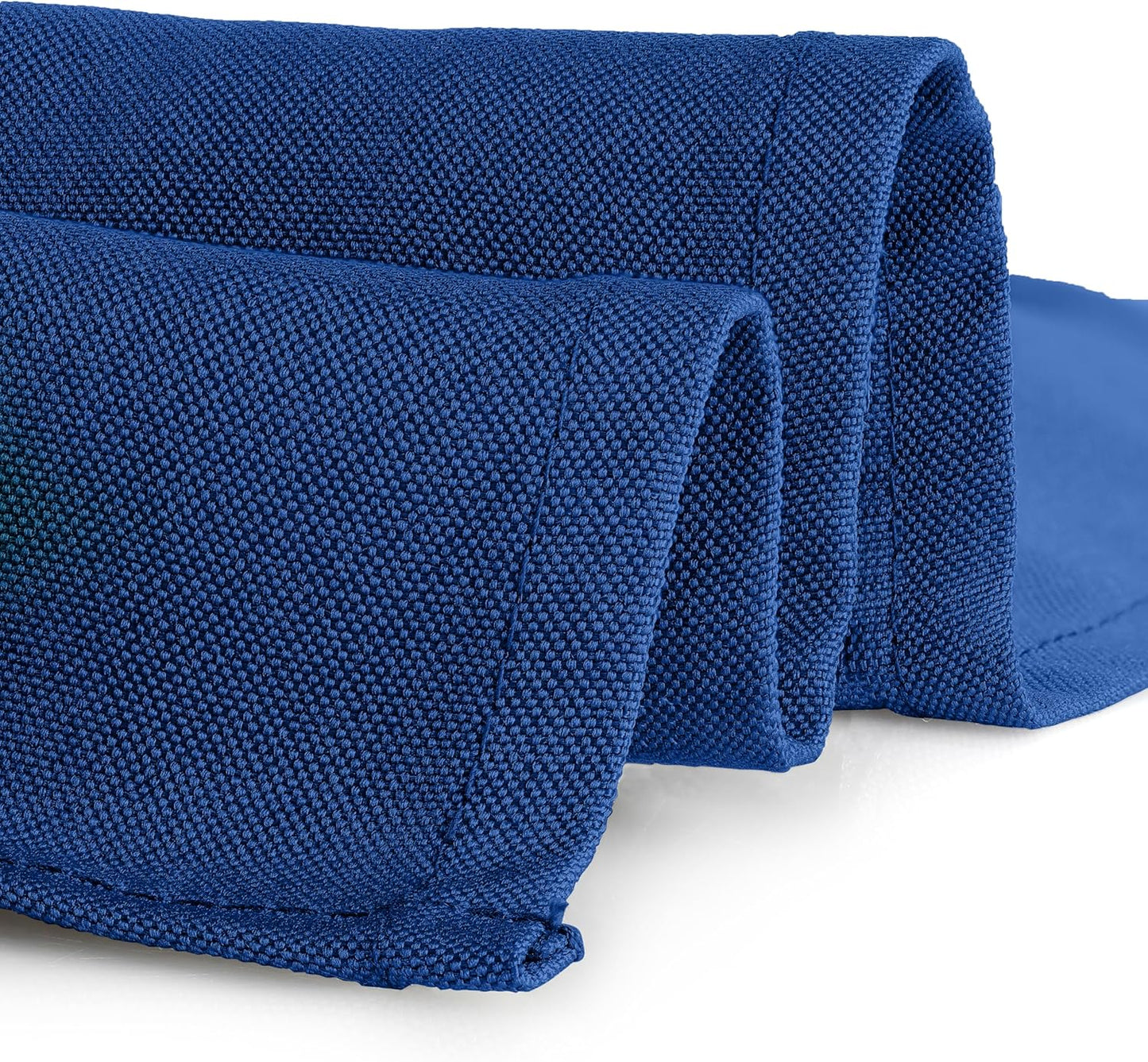 Gee Di Moda Square Tablecloth - 85 x 85 Inch Royal Blue Table Cloth for Large Square or Round Tables - Heavy Duty Washable Fabric - for Buffet Table, Holiday Party, Dinner, Wedding & Baby Shower