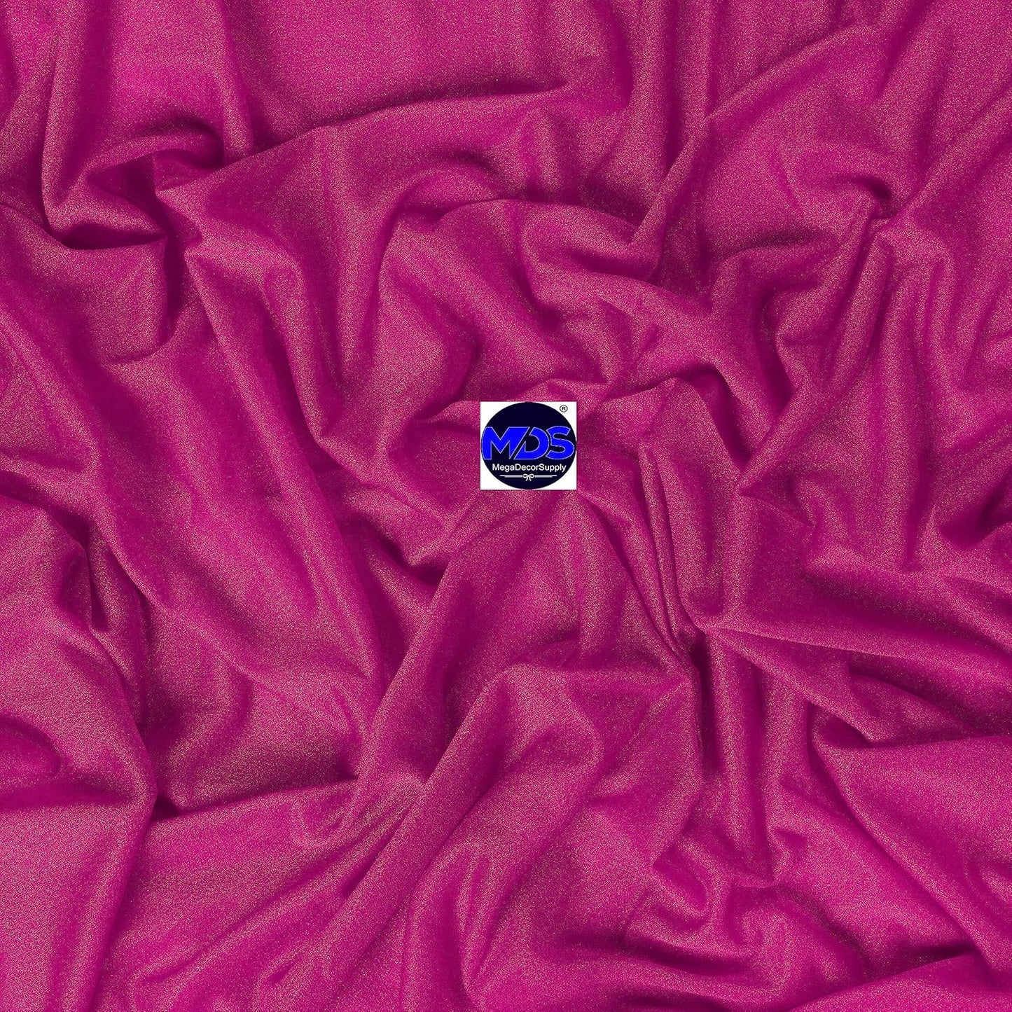 MDS Halloween Chiffon Draping Fabric - 2 Panel, 30" Wide x 20ft Long - Sheer Spooky Arbor & Canopy Drapery for Haunted House Backdrops, Party Ceilings, DIY Costumes & Themed Events - Magenta